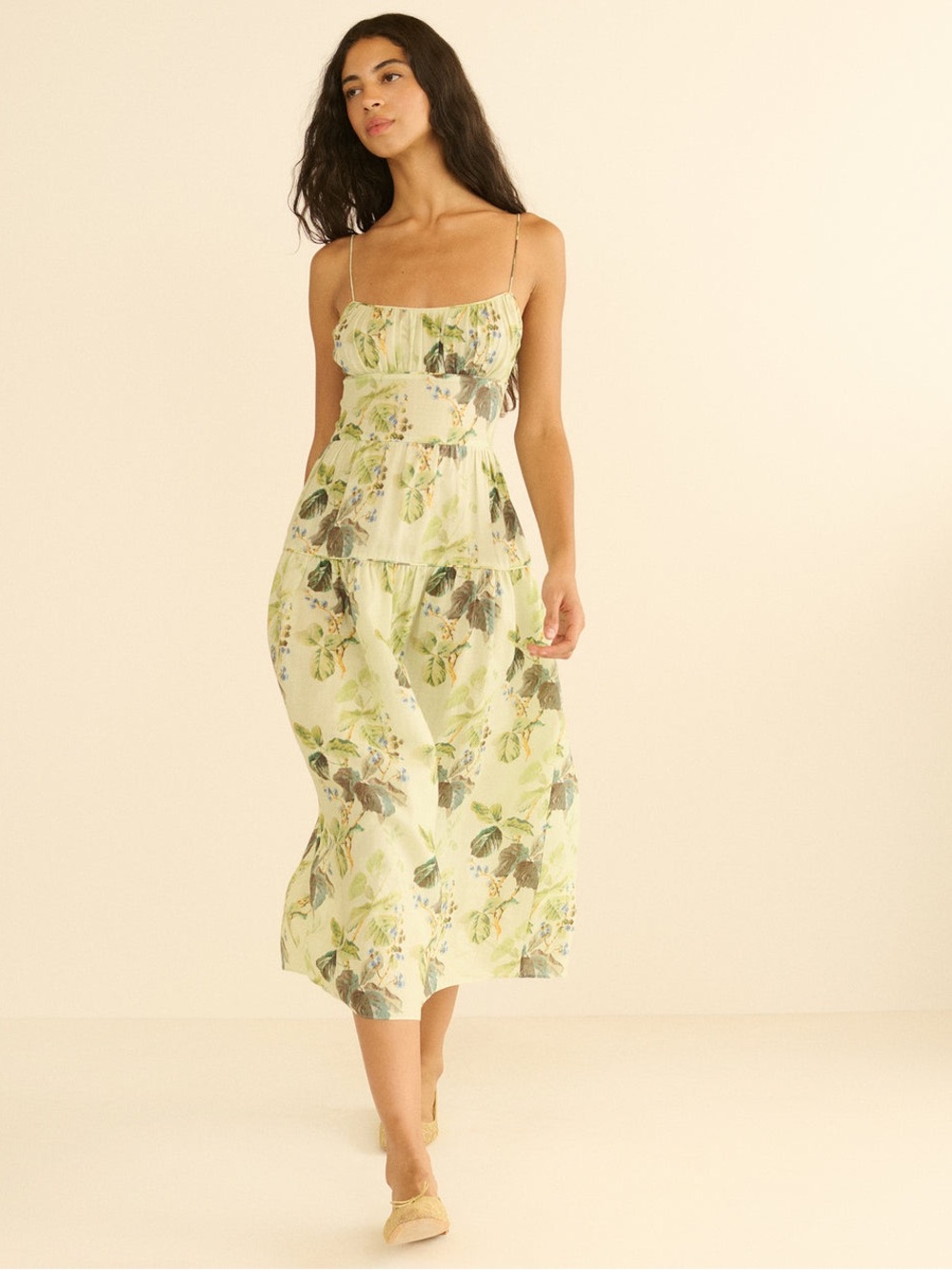 DOEN 	BENOIT DRESS -- FLORAISON DE MÛRES - Picture 3 of 5